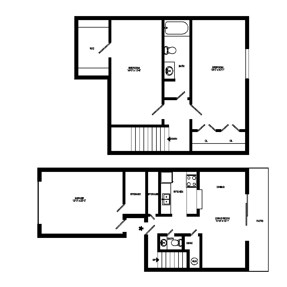 Floor plan Jackson
