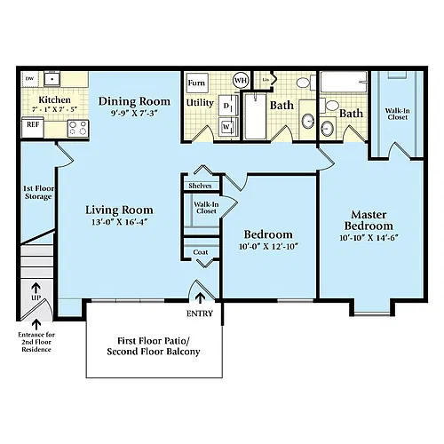 Floor plan The Concord