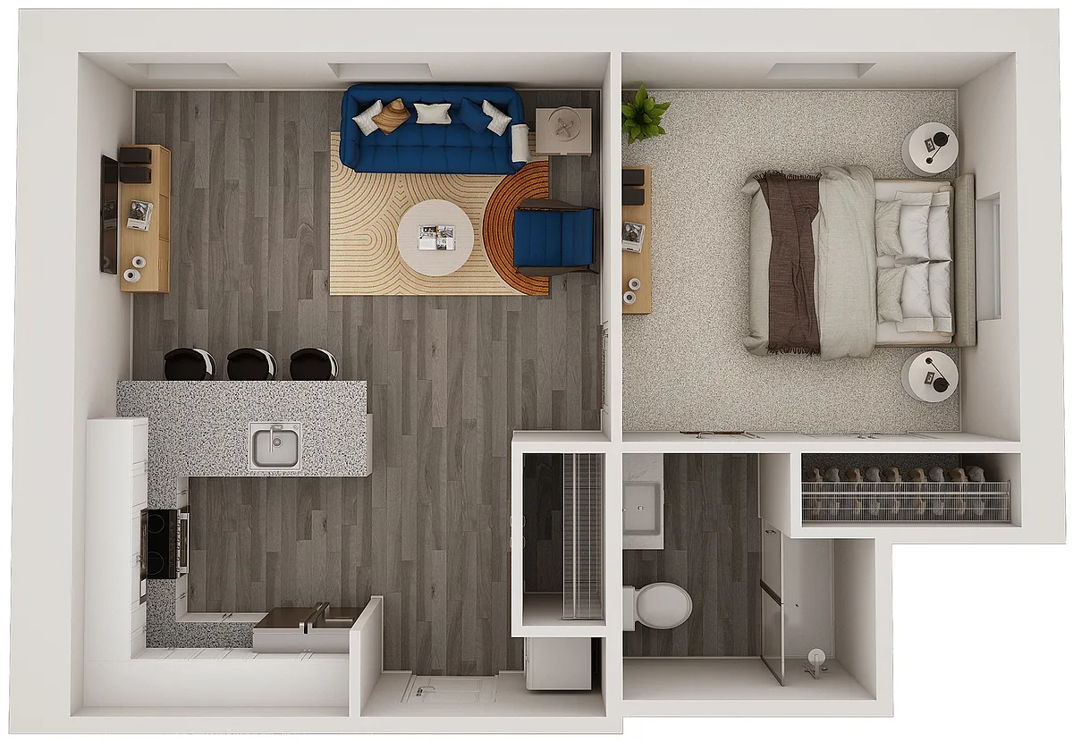 Floor plan APT 13 - UNION STATION