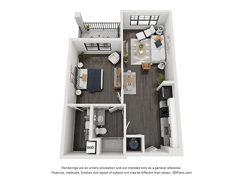 Floor plan Gaston