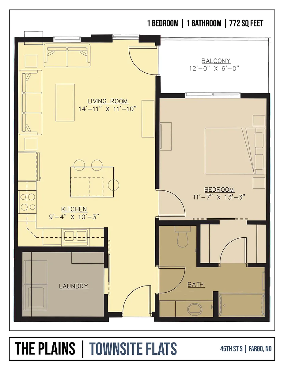 Floor plan Plains