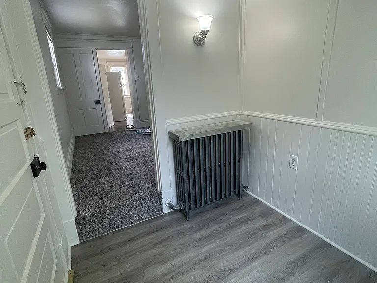Spacious mudroom refreshed