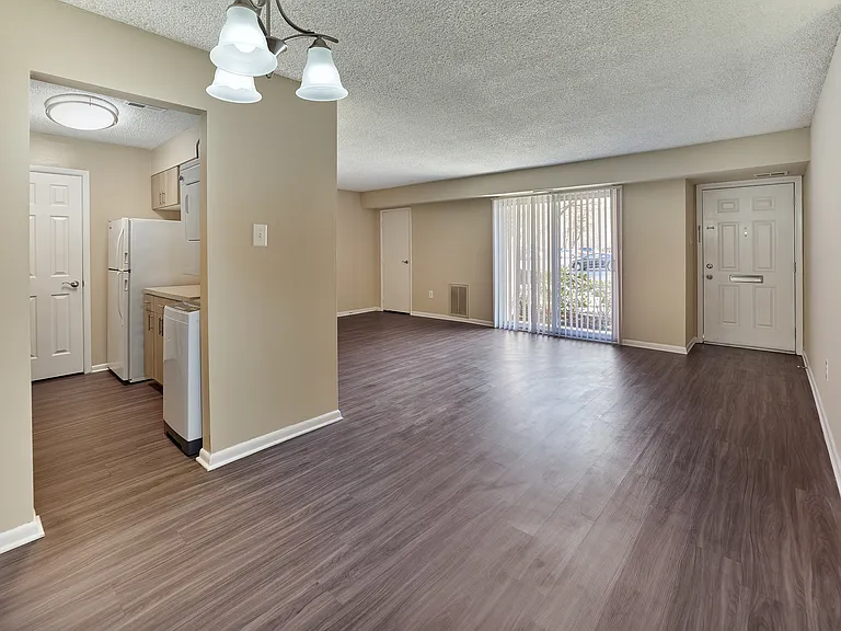 Living Room, Dining Area & Kitchen - 2 Bed 2 Bath