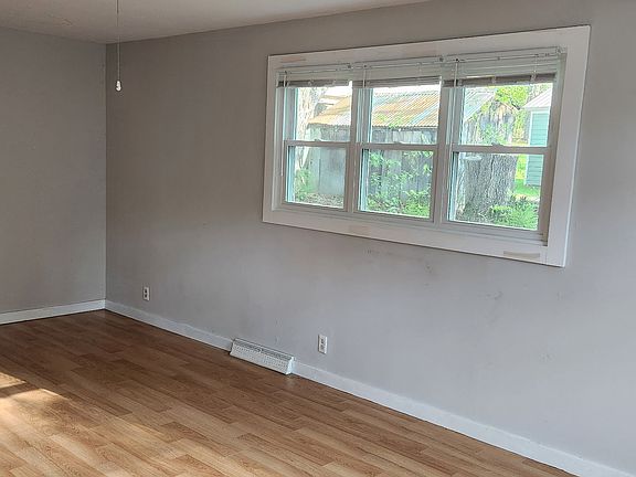 Spacious living room with natural light