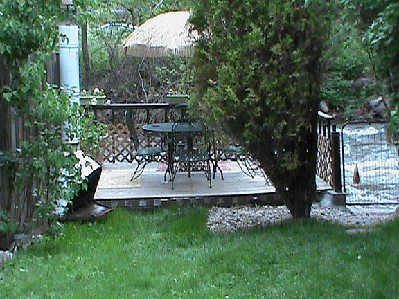 creek side deck