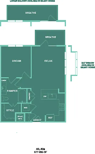 Floor plan A3