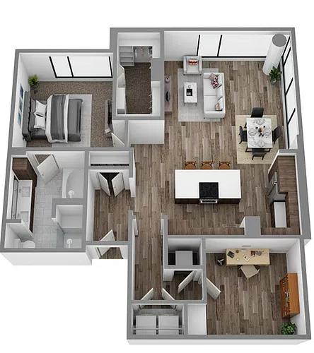 Floor plan K
