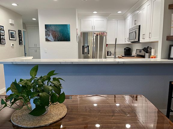 Dining and kitchen area