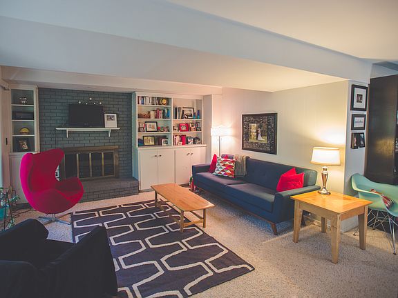 lower level living area