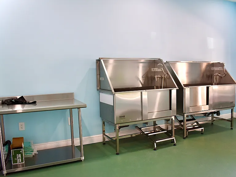 Dog Washing Stations & Drying Table