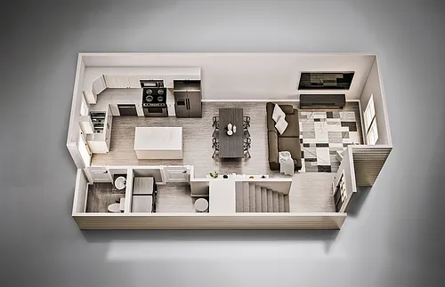 Floor plan 2 Bedroom