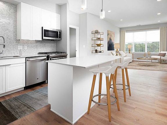 Signature Collection Kitchen and Living Area