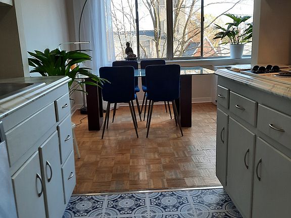 New sink and countertops, new flooring