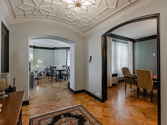 Looking to living room and dining room