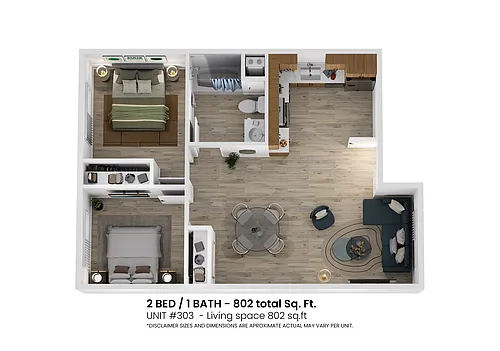 Floor plan B3