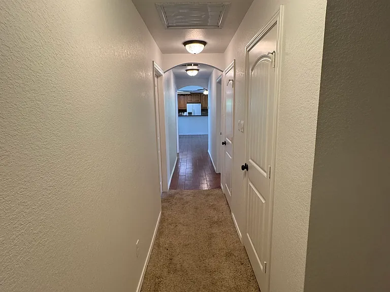 Hallway looking toward the living room