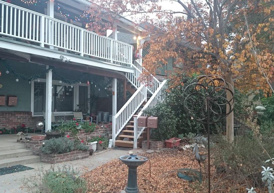 Unit is upstairs on right