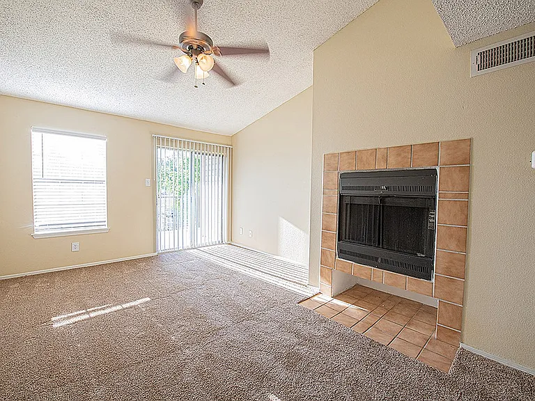 Living Area Fireplace