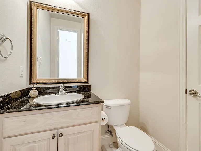 Half bath downstairs