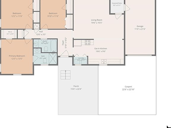 5th image of 5000 Monett St