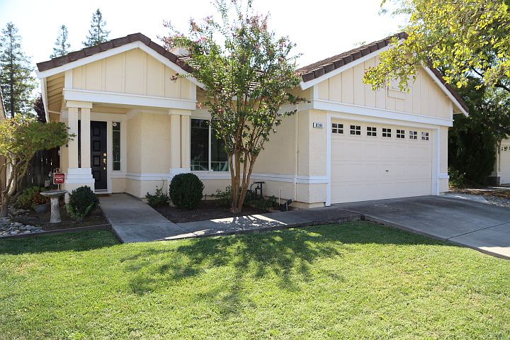 Raised above street grade