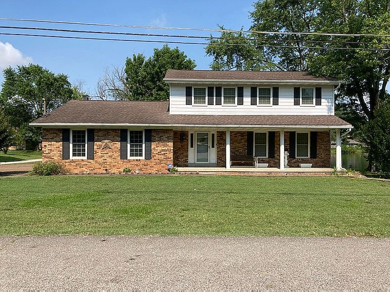 Front of home. 