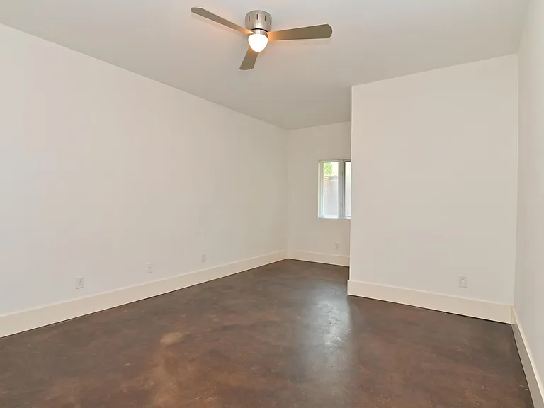 Guest bedroom without furniture.