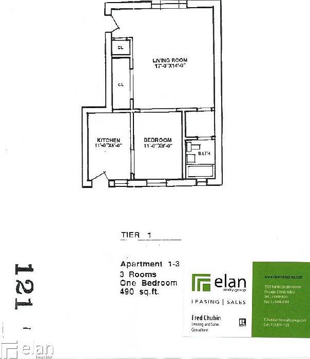 2nd image of 1124 Church St APT 1-1