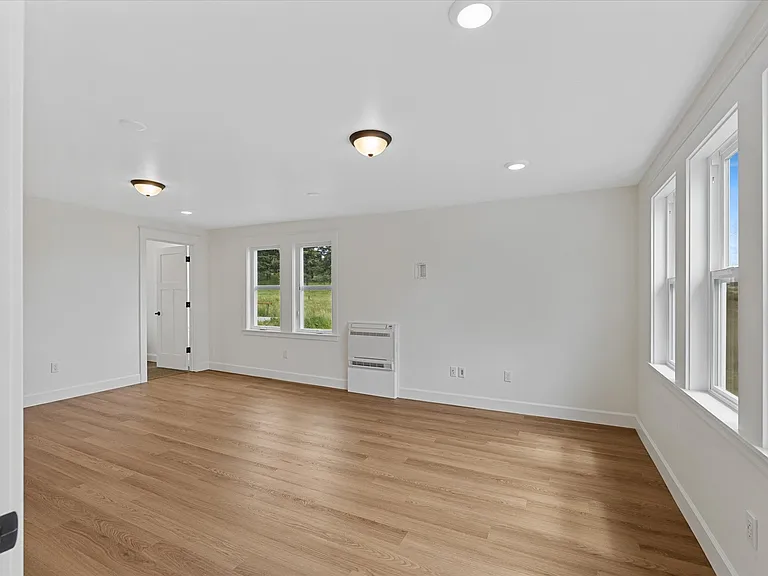 Convenient heating/cooling w/ mini split units. 3/4 bath in back.