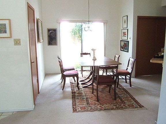 Large and light dining area
