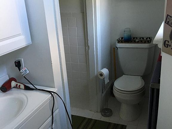 Bathroom with tile shower