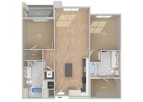 Floor plan B2