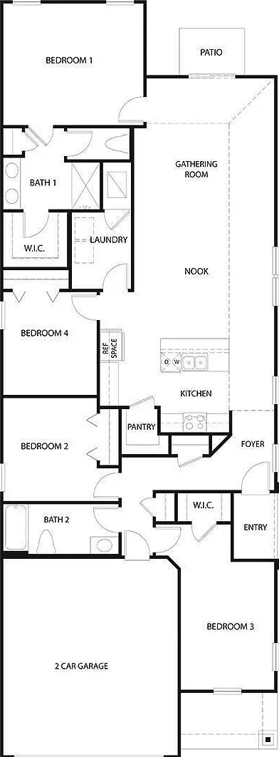 4 bed, 2.0 bath, 1778 sqft, $2,700 — Photo 2