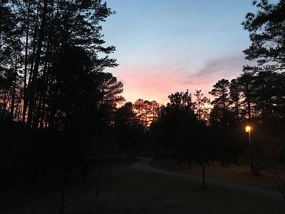 Sunset from the front porch