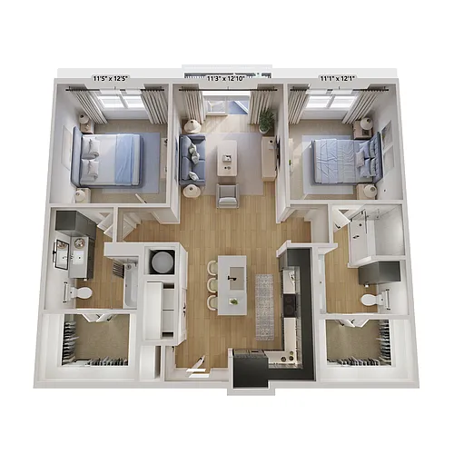 Floor plan B1