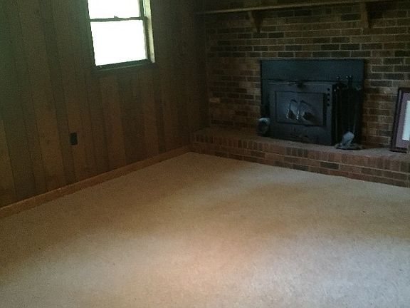 Family room with fireplace