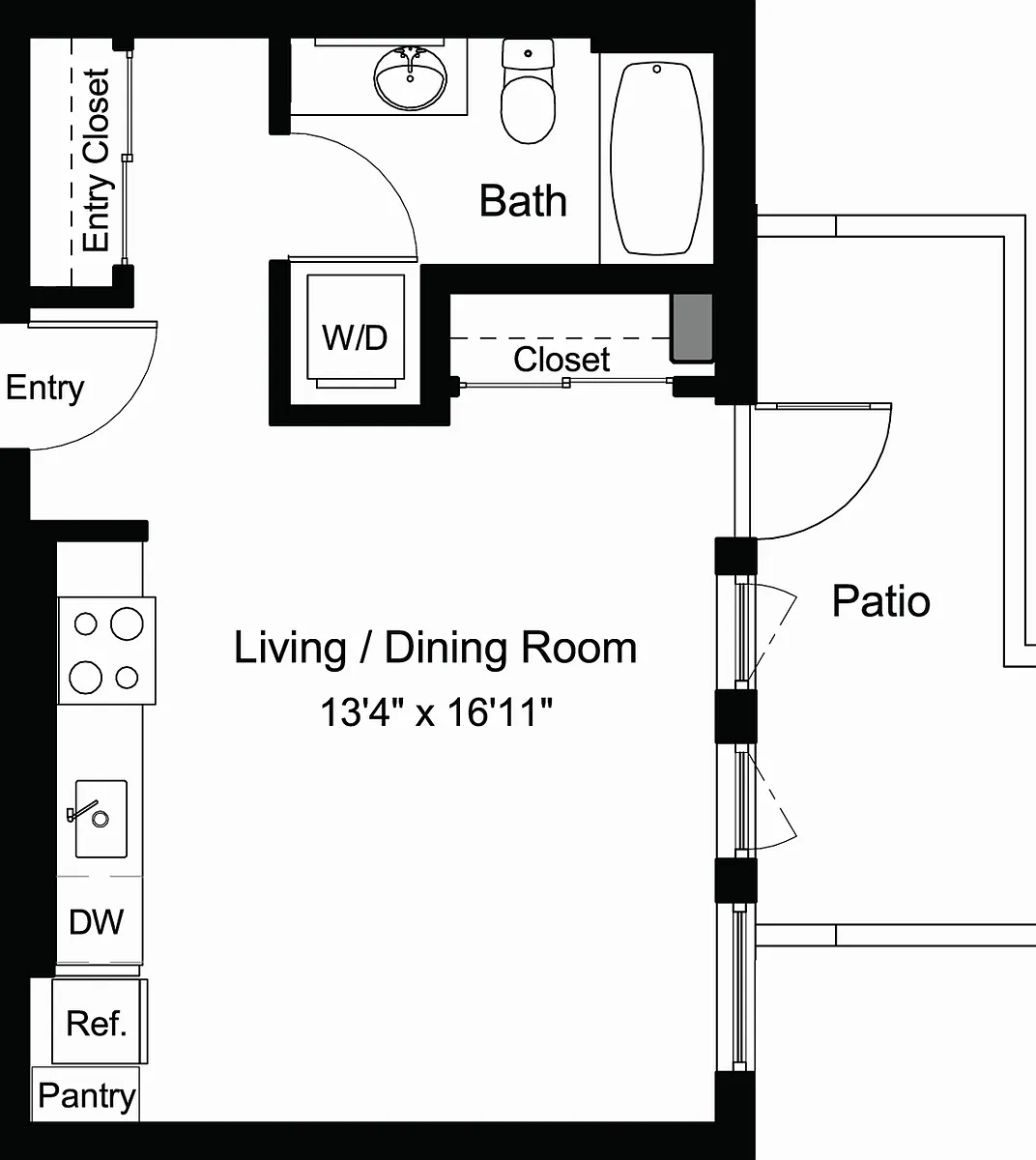 Floor plan S1-1