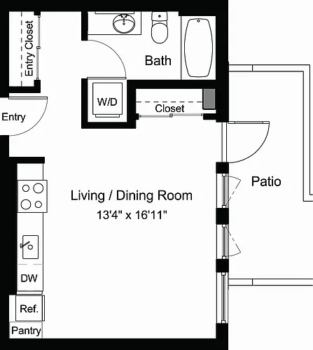 Floor plan S1-1
