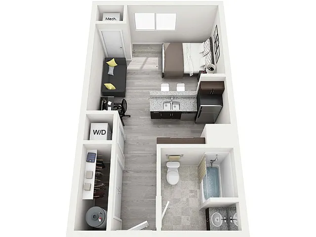 Floor plan Studio