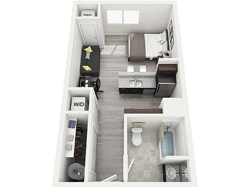 Floor plan Studio
