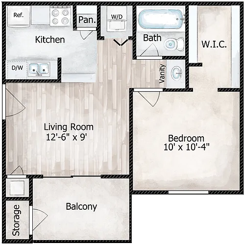 Floor plan Aspen