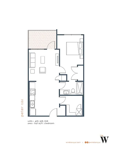 Floor plan 408