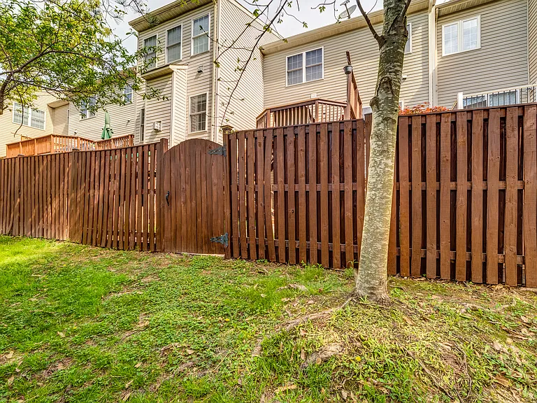 Fenced Backyard