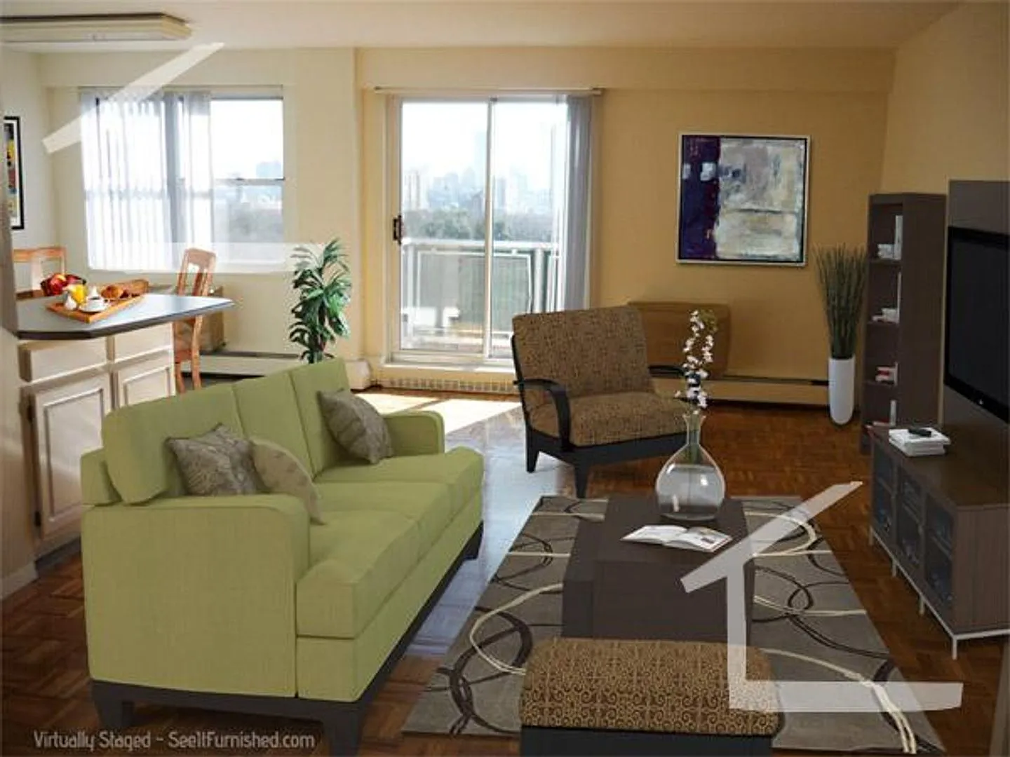 2bed 1.5bath in Brookline — Photo 1