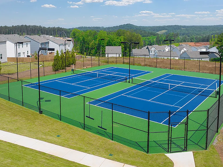 Tennis courts
