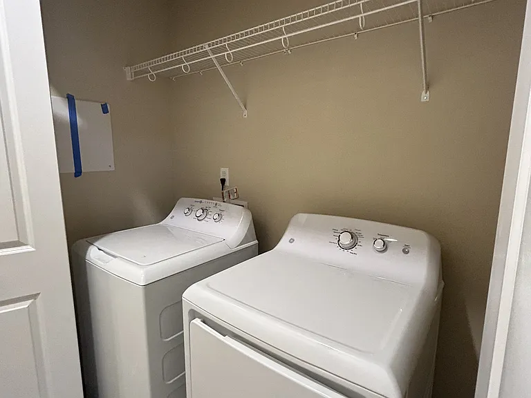 1080SQFT Unit Laundry Closet