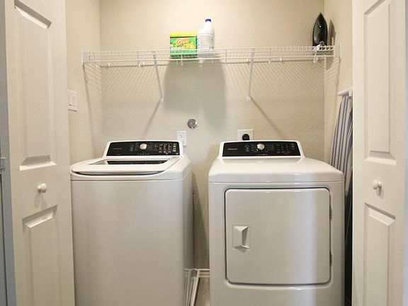 In-unit washer and dryer