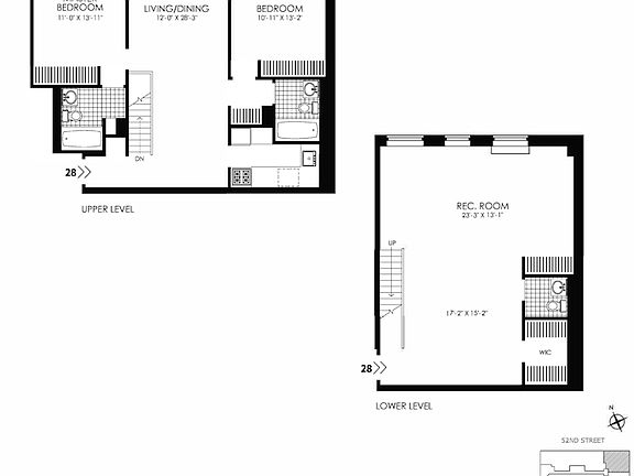 2nd image of 410 W 53rd St APT 128