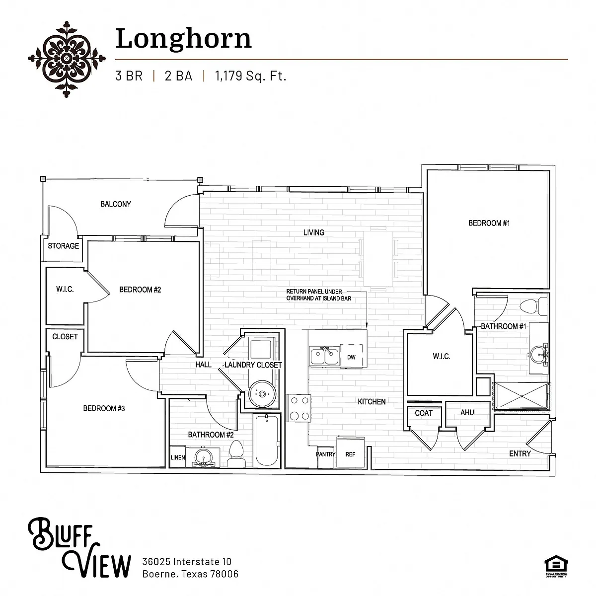 Floor plan Longhorn