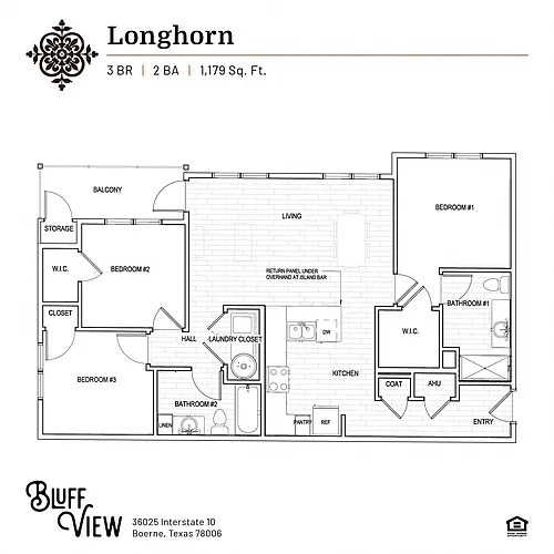 Floor plan Longhorn